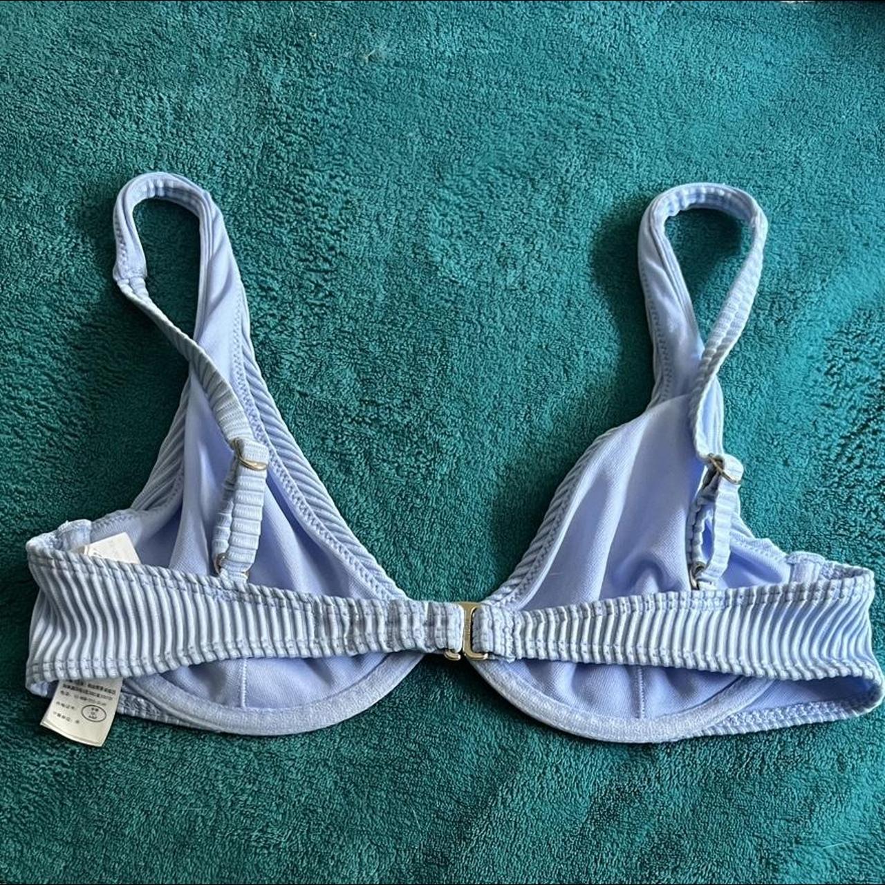 Hollister Co. Women's Blue Bikiniandtankinitops Depop