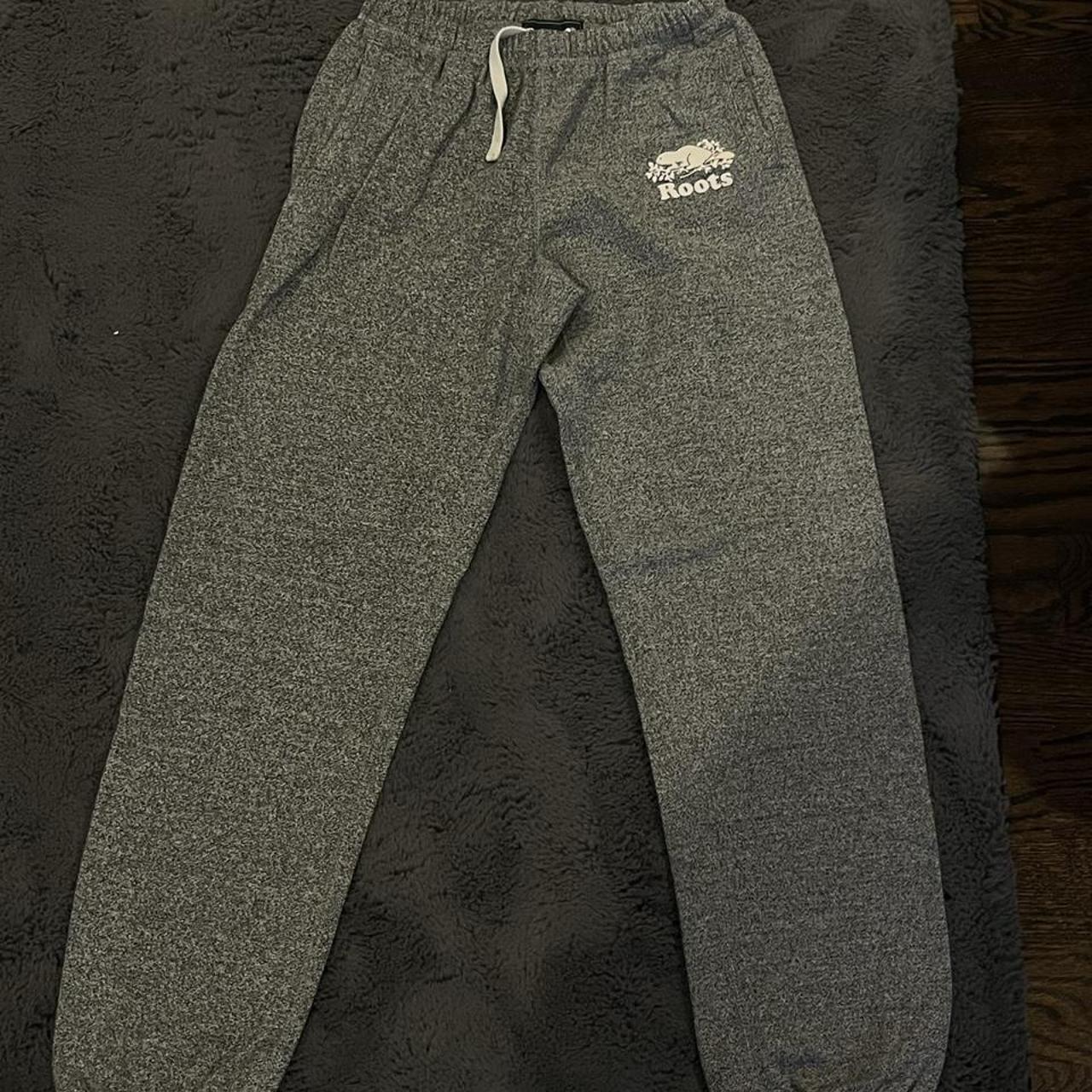 Roots Women's Grey Joggers-tracksuits | Depop