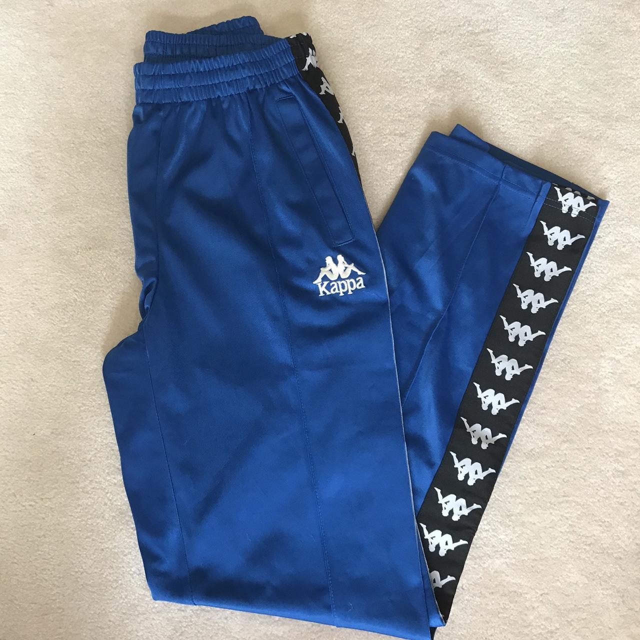 Blue kappa joggers online