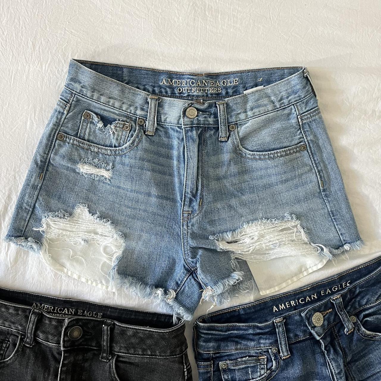 American Eagle Hi-rise festival Only worn once to... - Depop