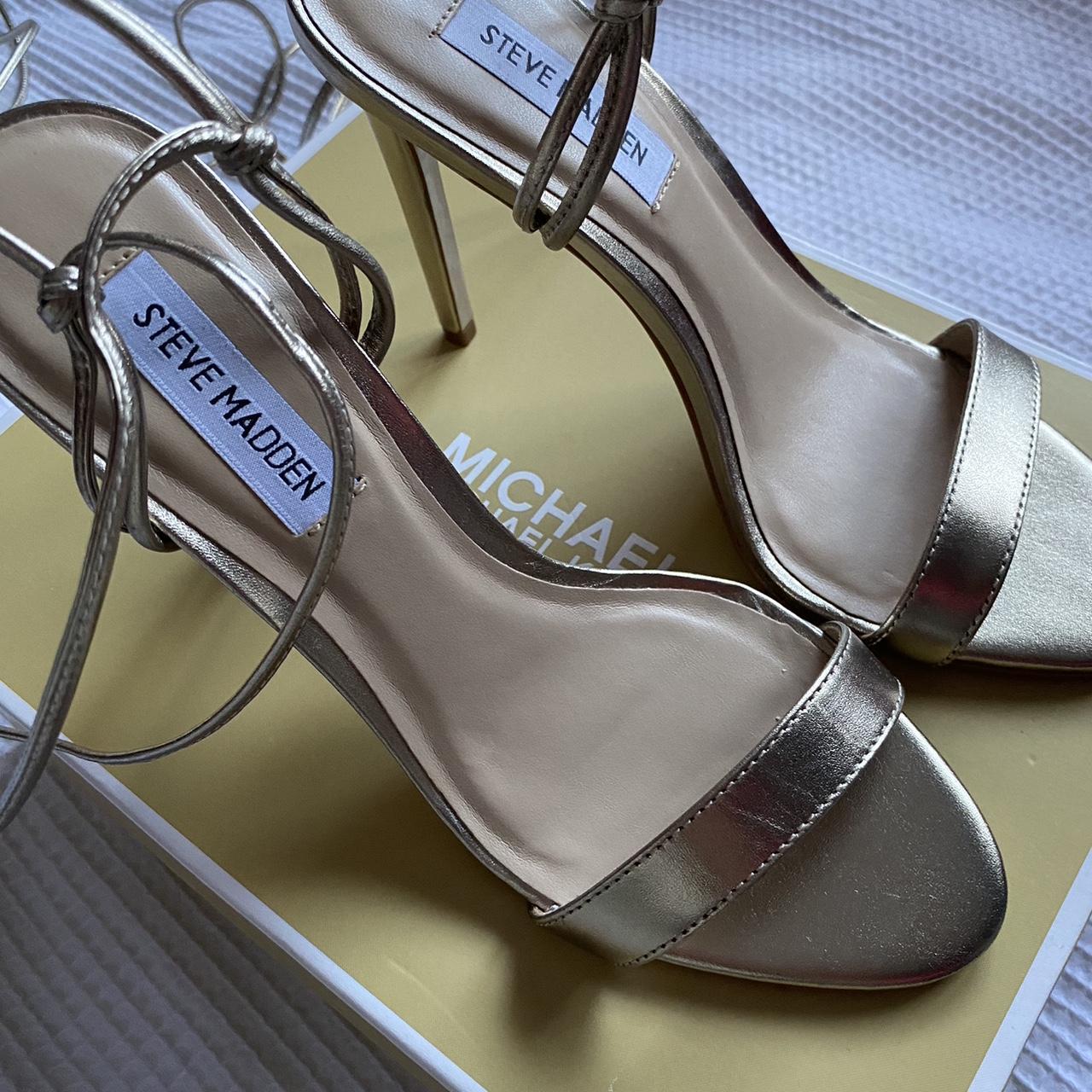 steve madden one strap heel