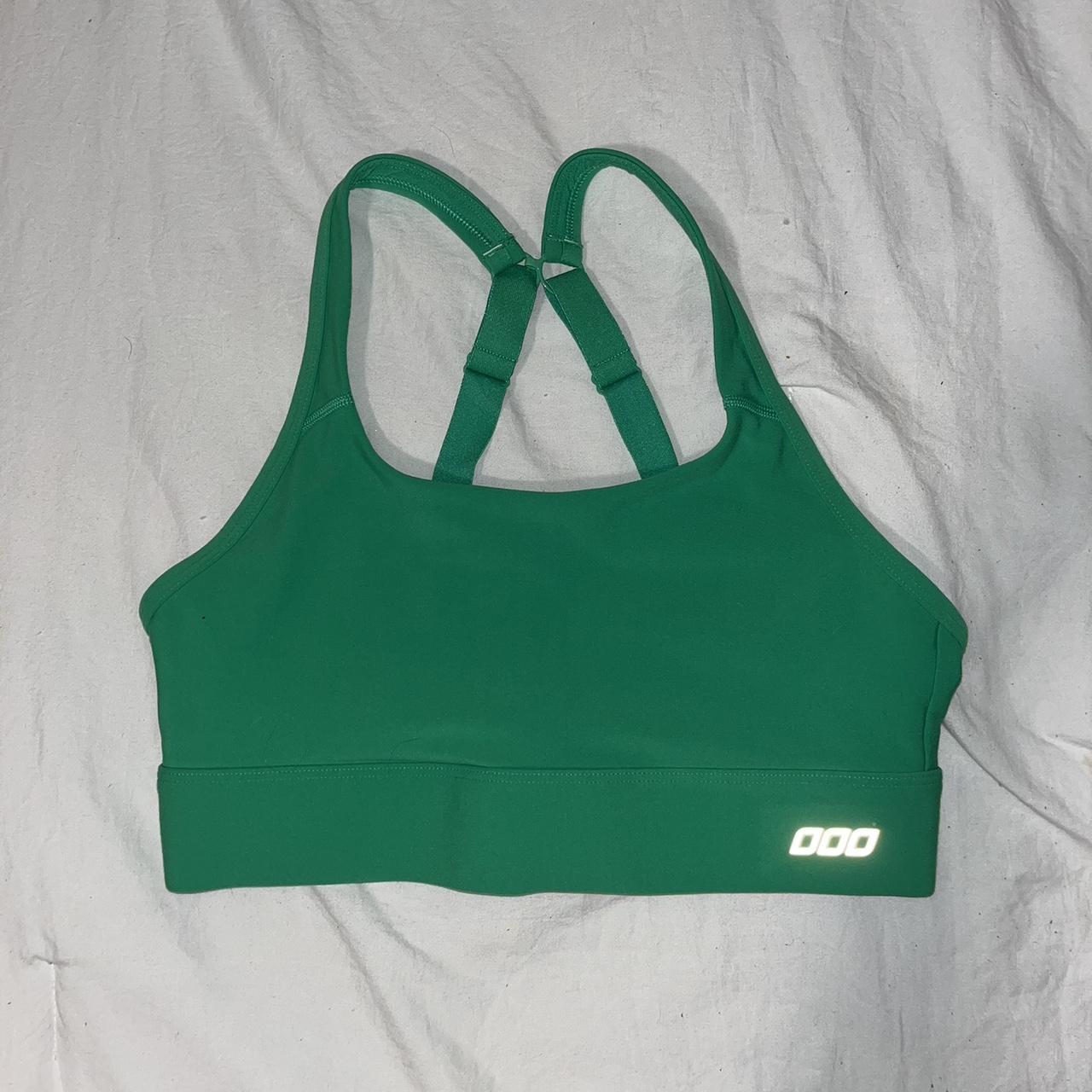 green sports bra size small from Lorna Jane super... - Depop