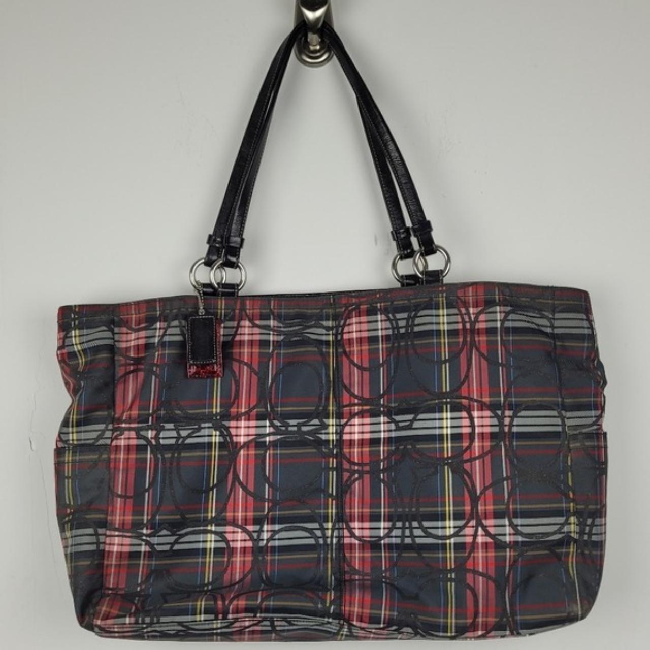 Coach Checkered Tote Bags for Women