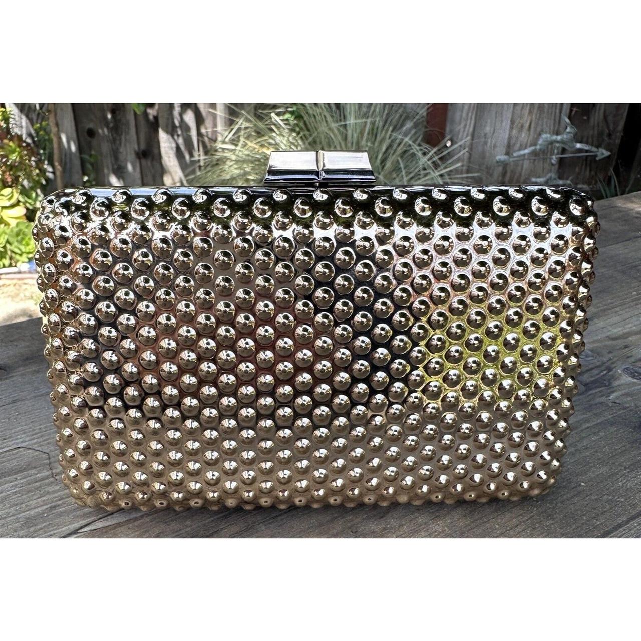 Hotsell BCBGMAXARIA Gold Clutch Bag