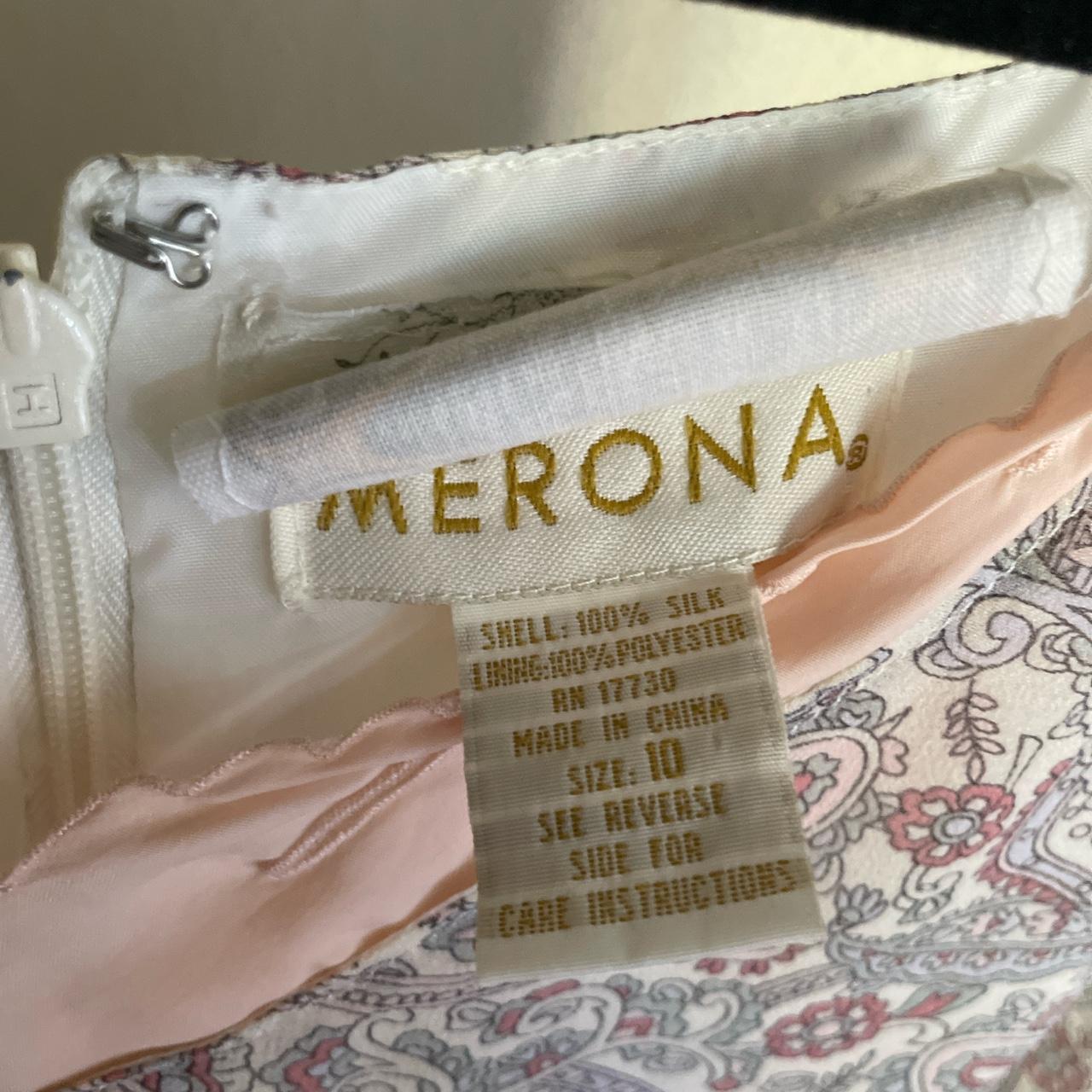 Vintage dress made with silk! Size 10 37” length and... - Depop