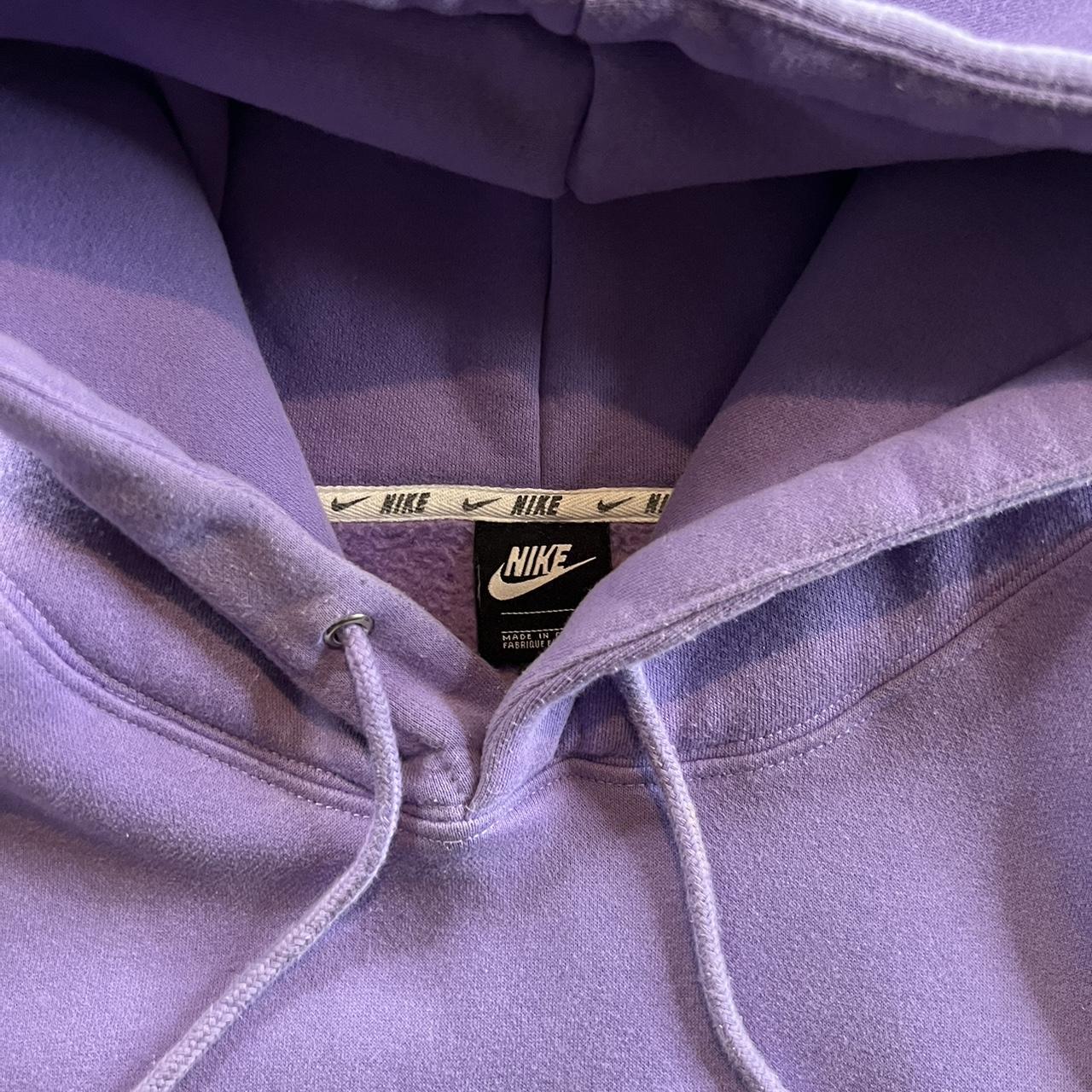 lilac nike hoodie womens