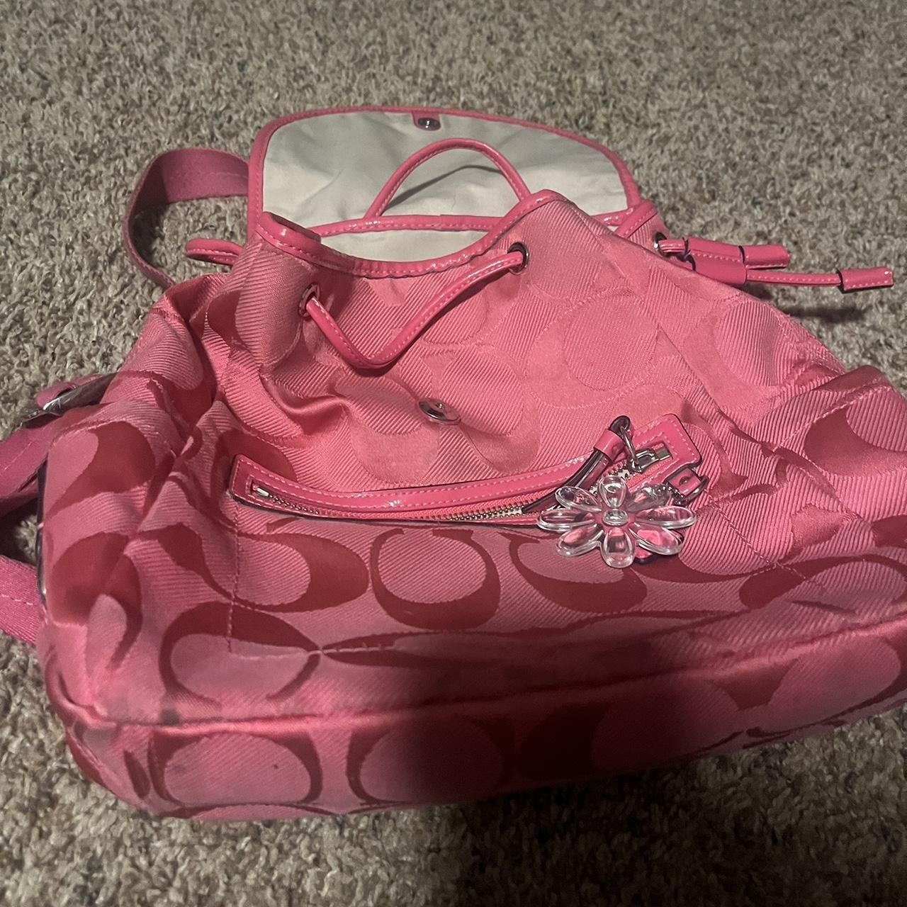 Mauve/pinkish vintage coach purse #coach #purse... - Depop
