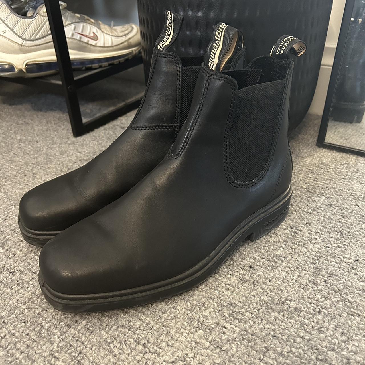 Blundstone leather dress boots black Size UK8 In... - Depop