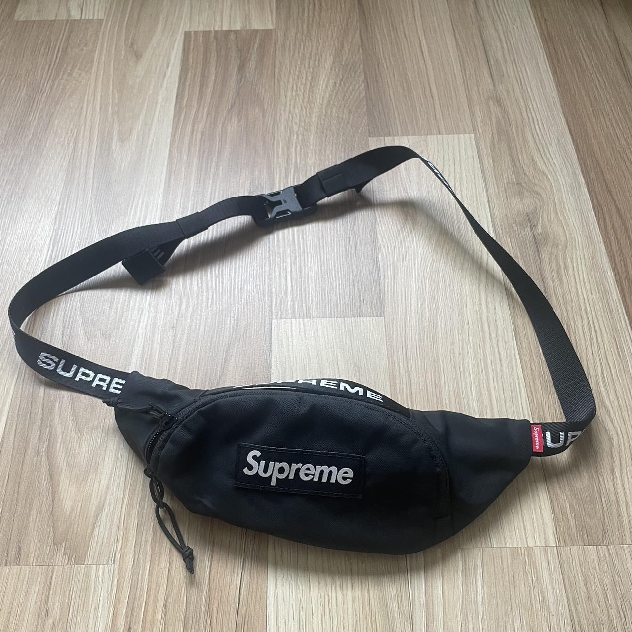 Supreme Small Waist Bag (FW22) Black In excellent... - Depop