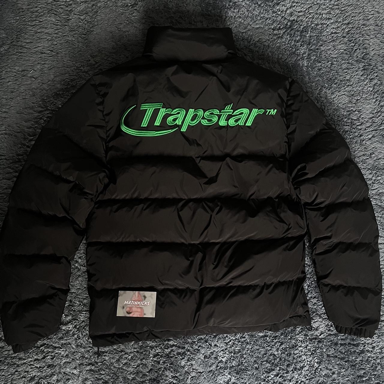 Trapstar Hyperdrive Jacket Black & Green ⚫️🟢 Medium... Depop