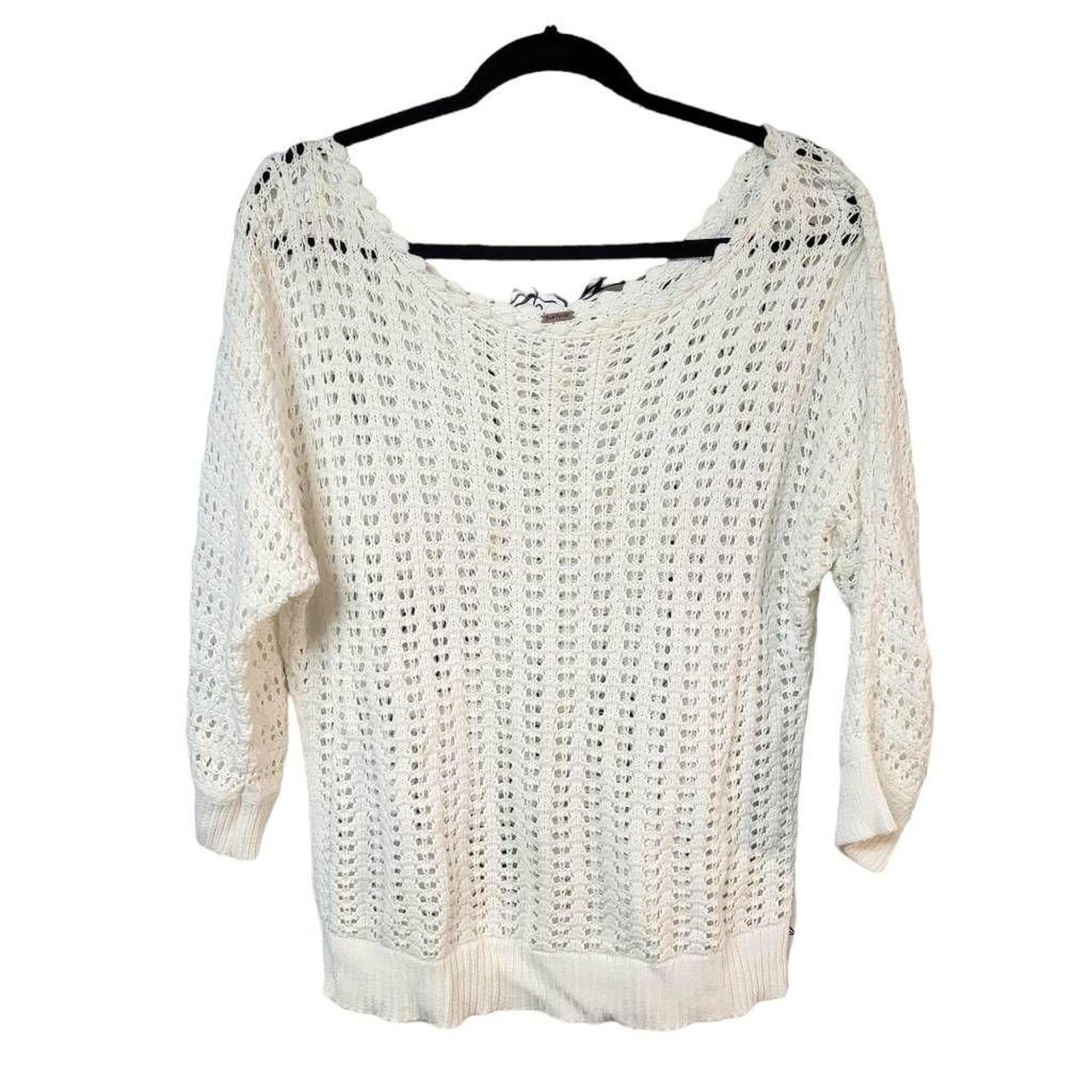 Free people hotsell cream sweater