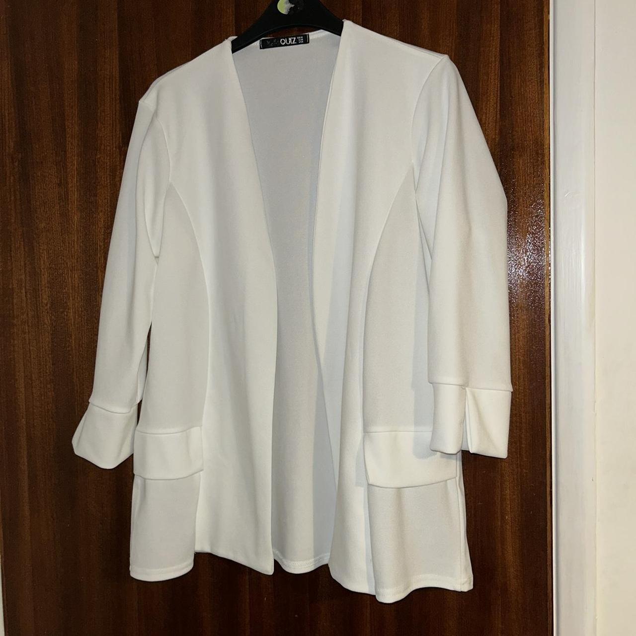 Quiz white jacket hotsell