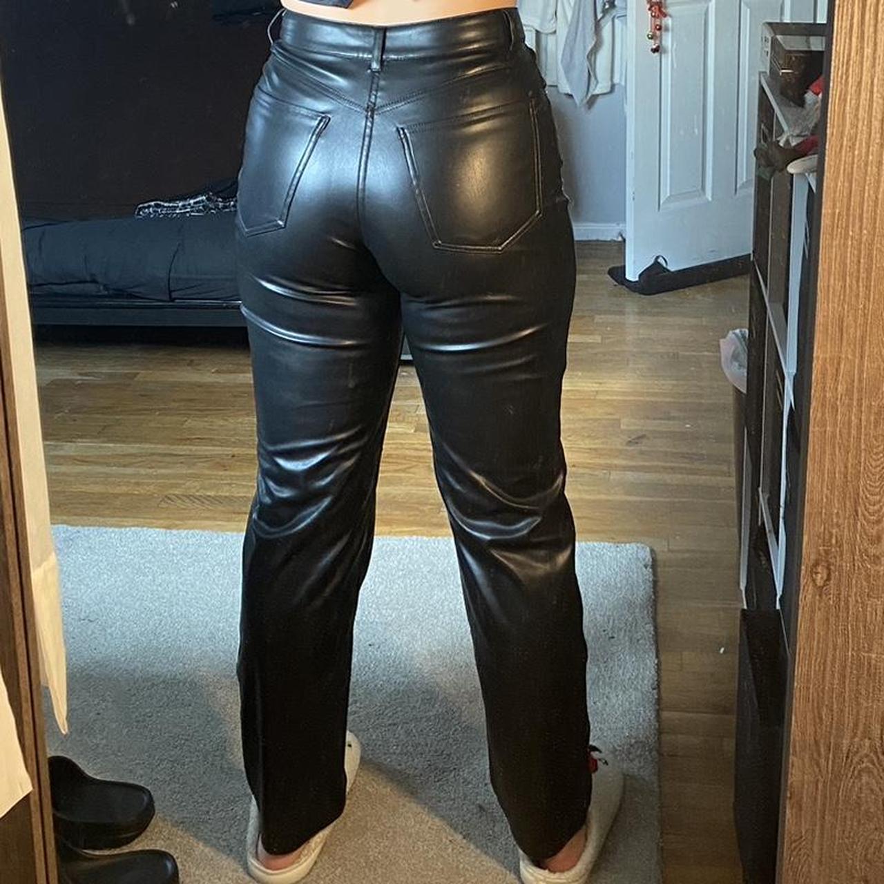 H&M leather pants for sale! These are ADORABLE. Are