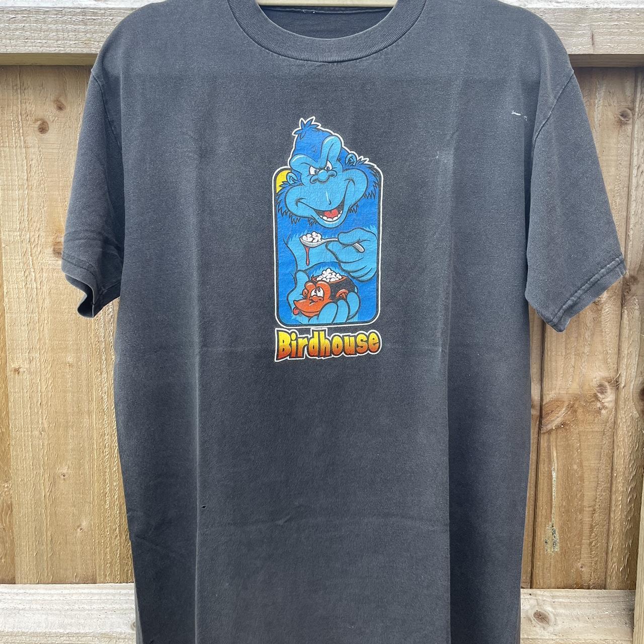 Vintage 90s Birdhouse SHIRT Skateboards Steve Berra Large