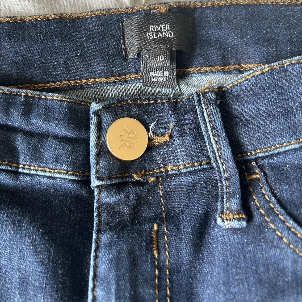 River Island jeans, never worn. Size 10 but fits an... - Depop