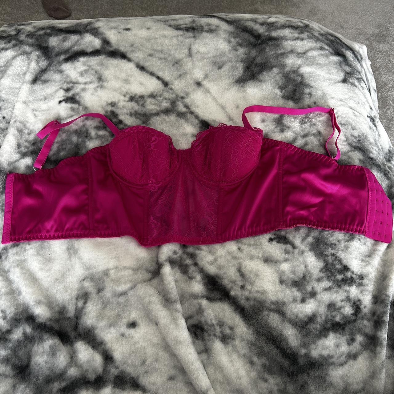 Primark pink corset. Never worn. Fits a small (size... - Depop