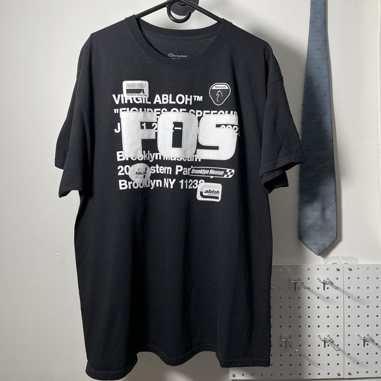 Virgil Abloh Brooklyn Museum Tee Size XL