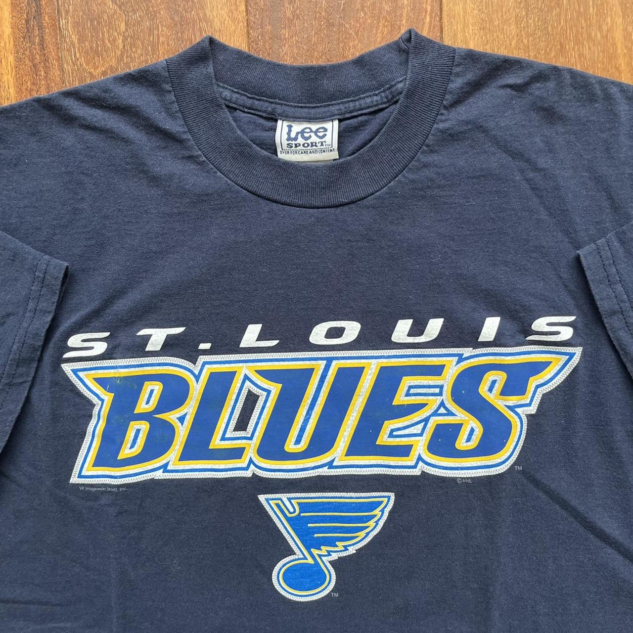 Mens vintage St. Louis Blues t shirt - Size L - - Depop