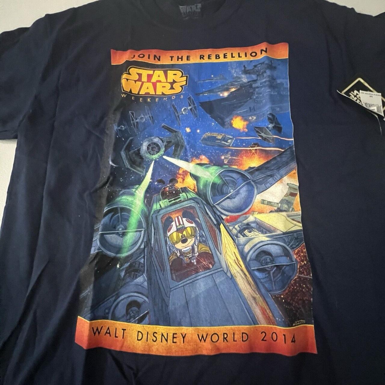 Disney World Park Star Wars Weekends Sz Large L 2014... - Depop