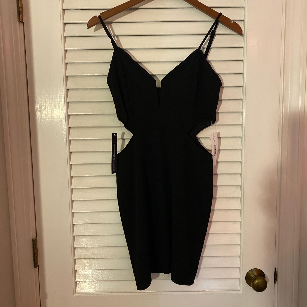 Bloomingdale's little black clearance dress