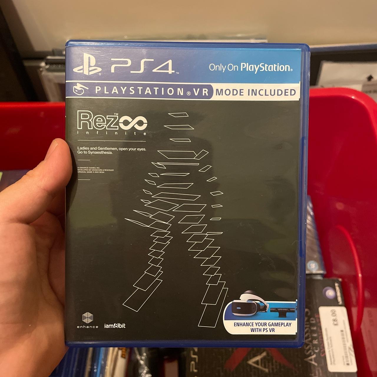 Rez infinite ps4 /psvr game Can be played without... Depop