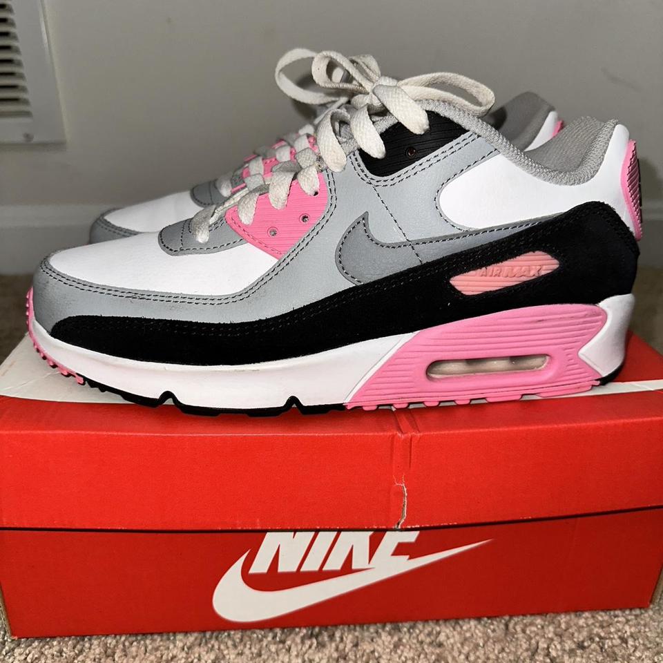 Nike Air Max 90 Recraft Rose GS with receipt Nike... - Depop