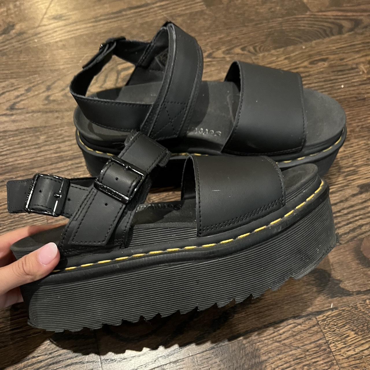 martens platform sandals