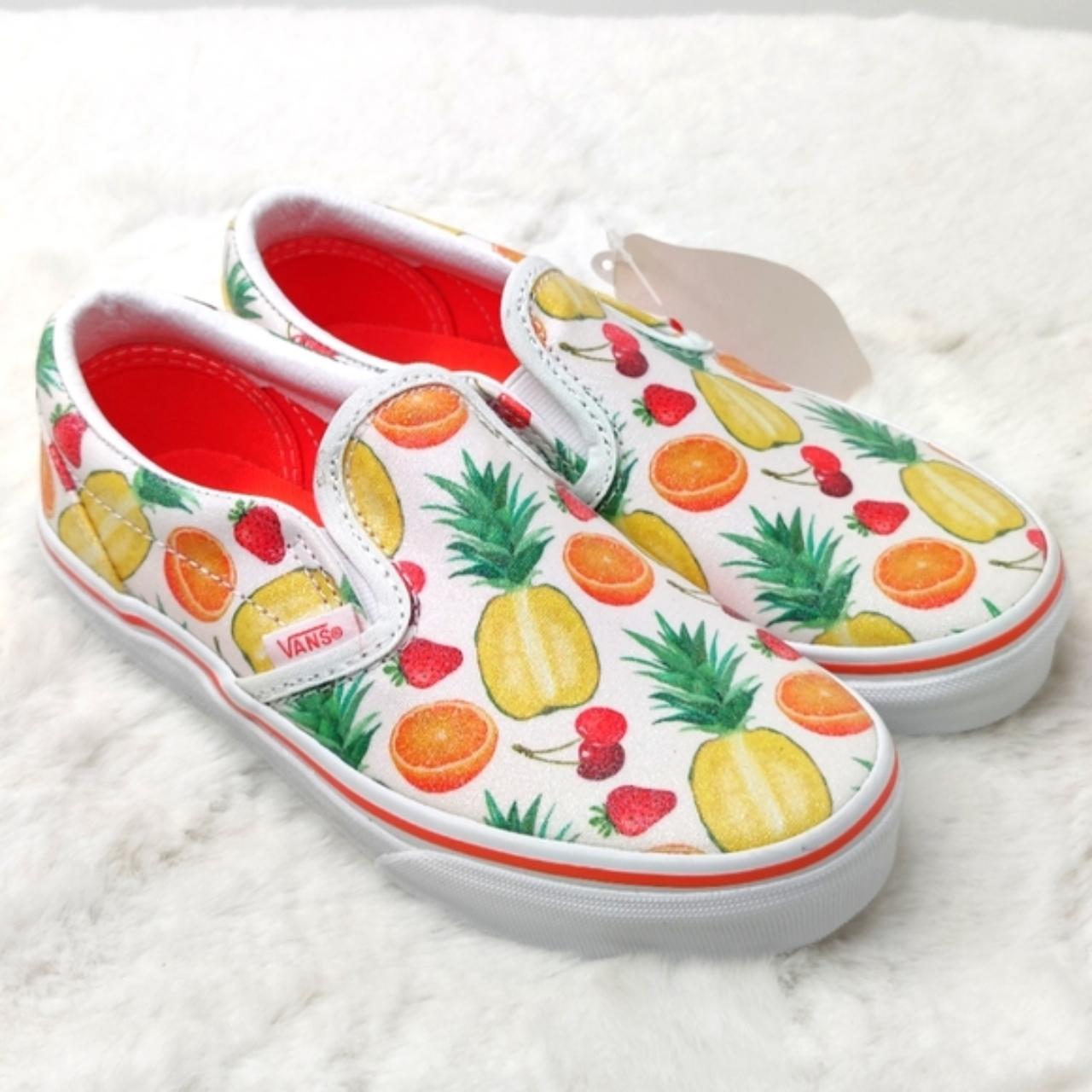 Pineapple slip on vans deals