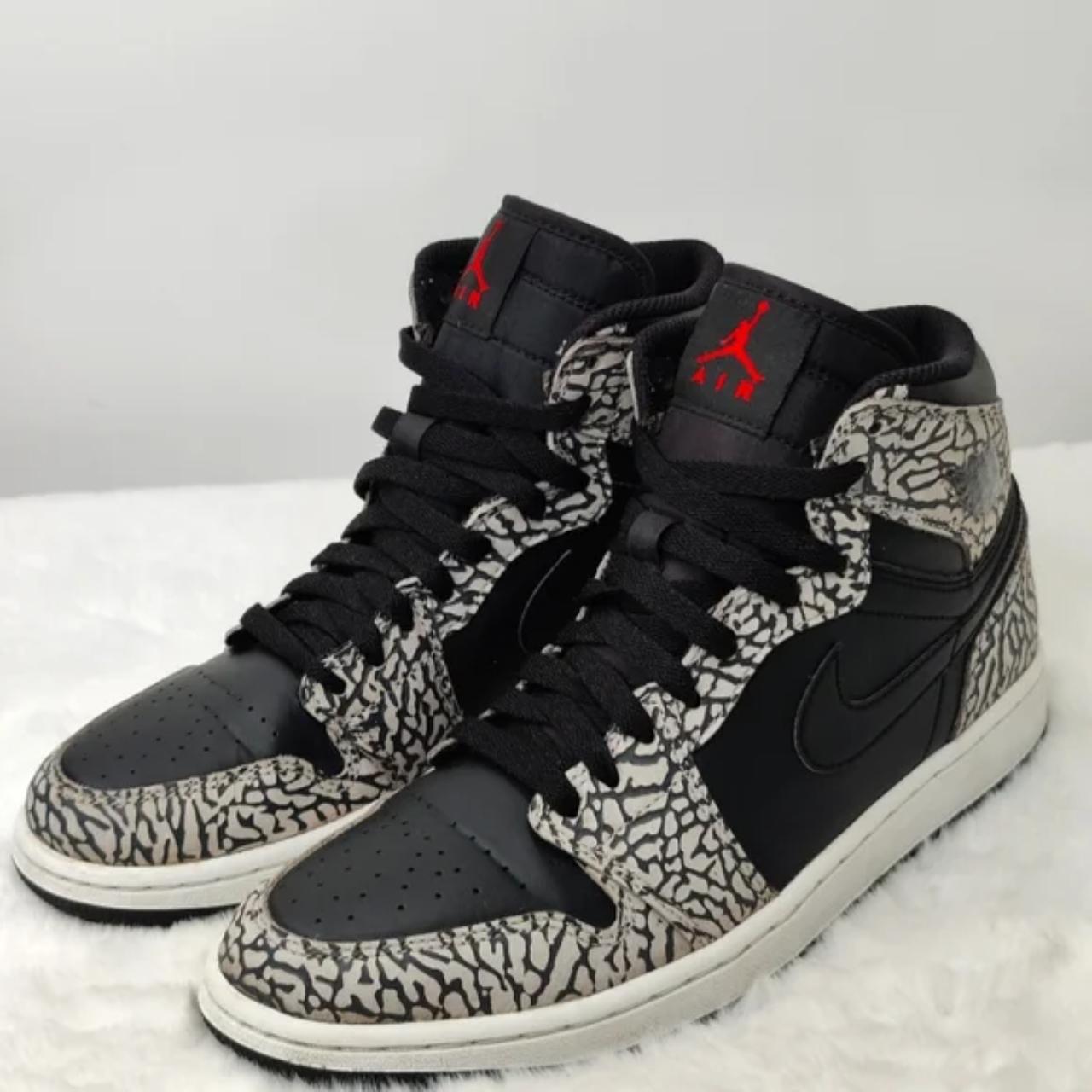 Air Jordan 1 Retro High 'Black Elephant' 839115-013 8.5