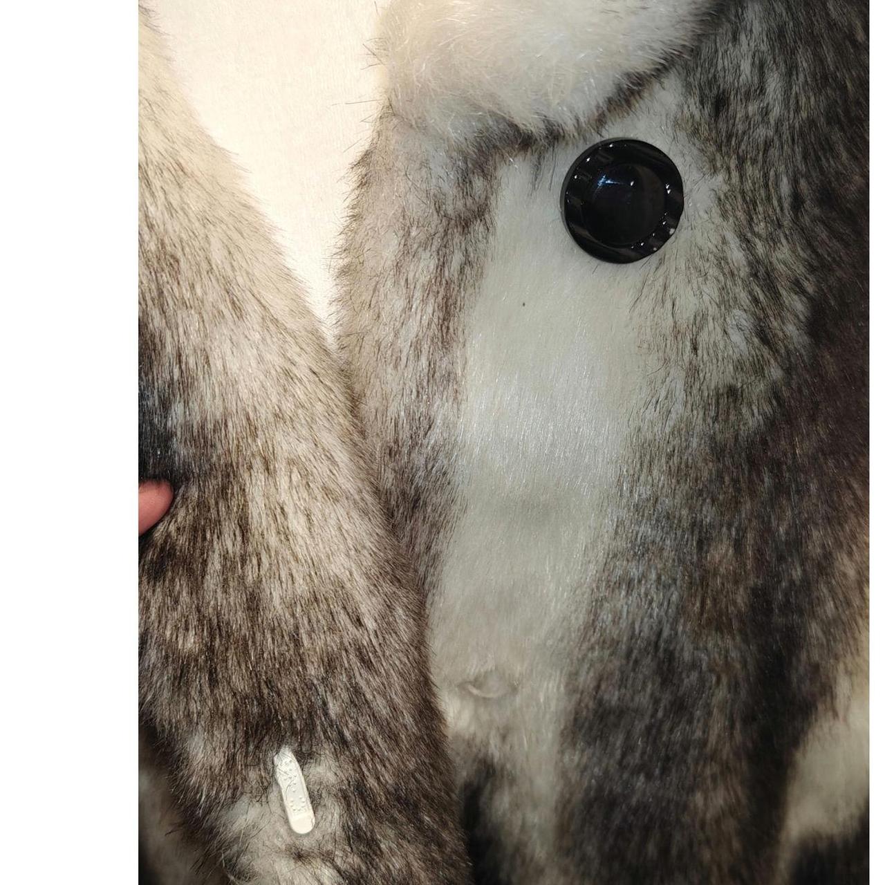 Source Unknown Women's Cape Jacket - Cream/Grey -… - image 4