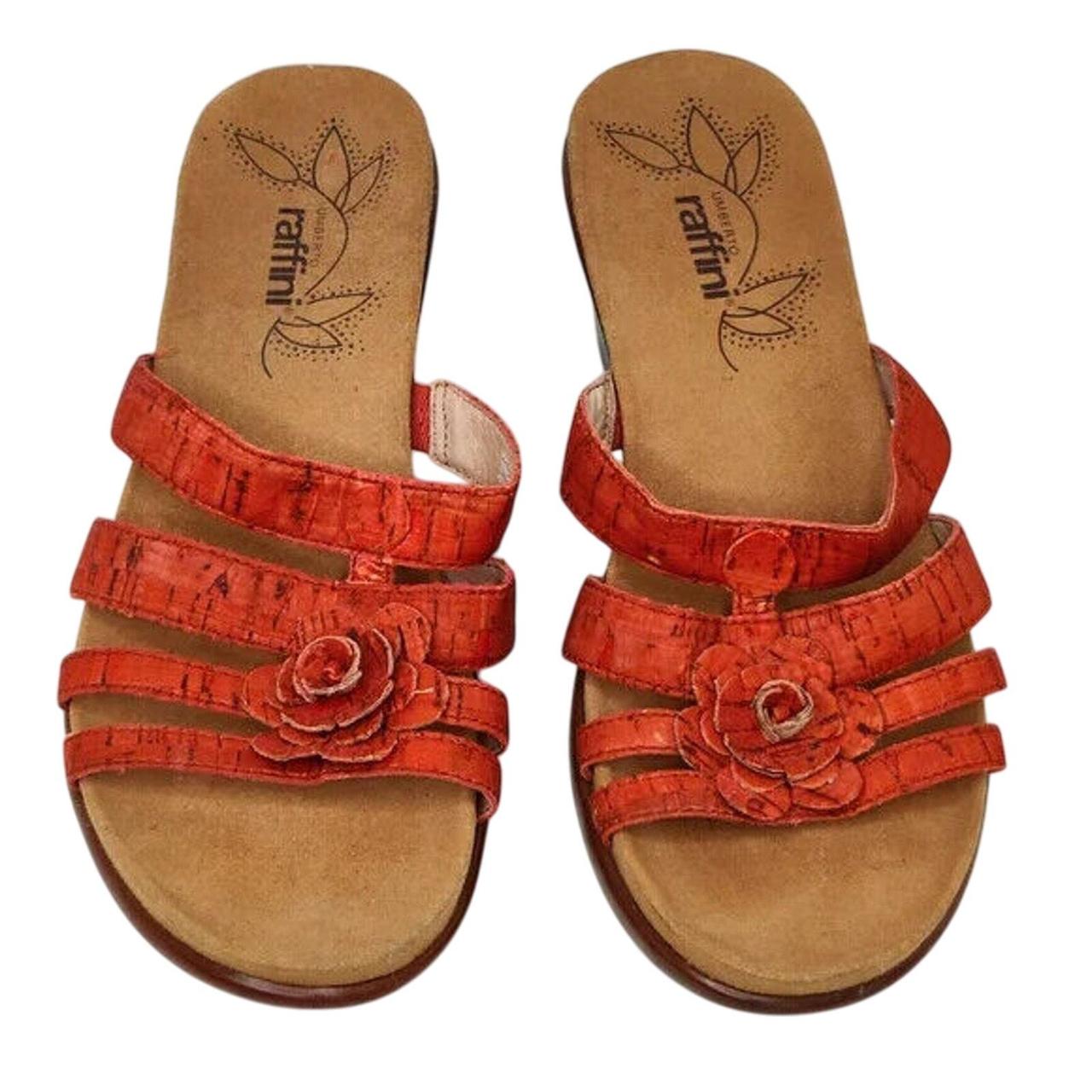 Source Unknown Women's Sandals - Orange - US 8 – … - image 1