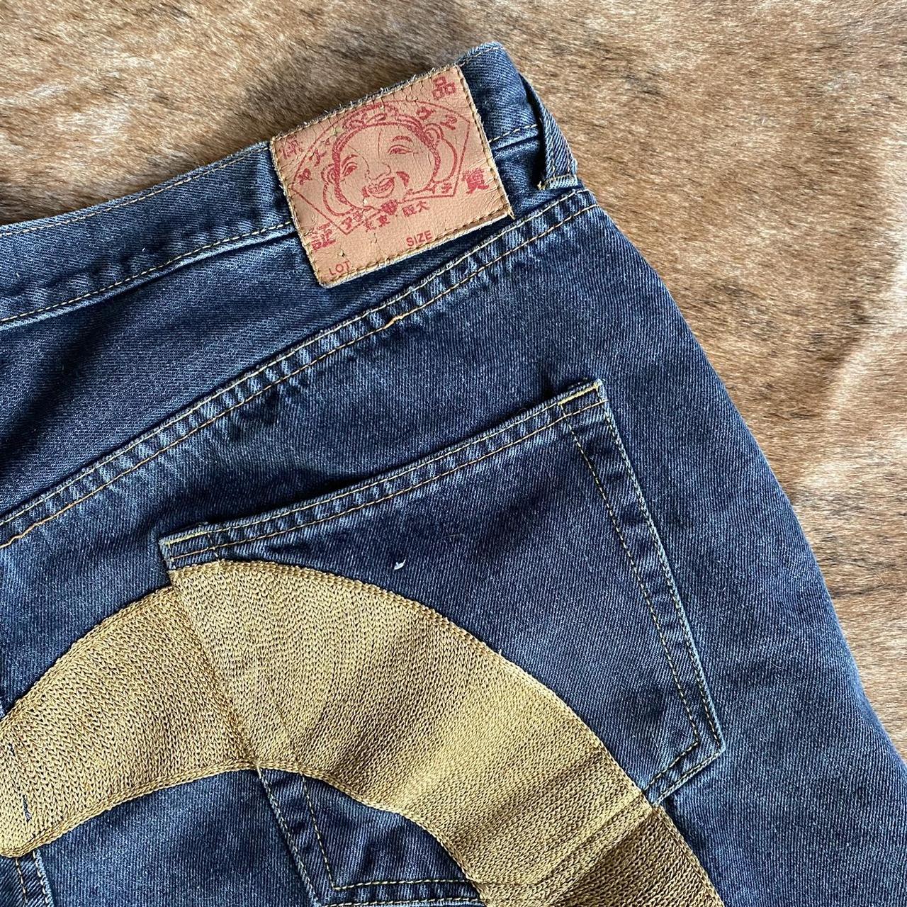 Evisu Jeans Embroidered Patch - Depop