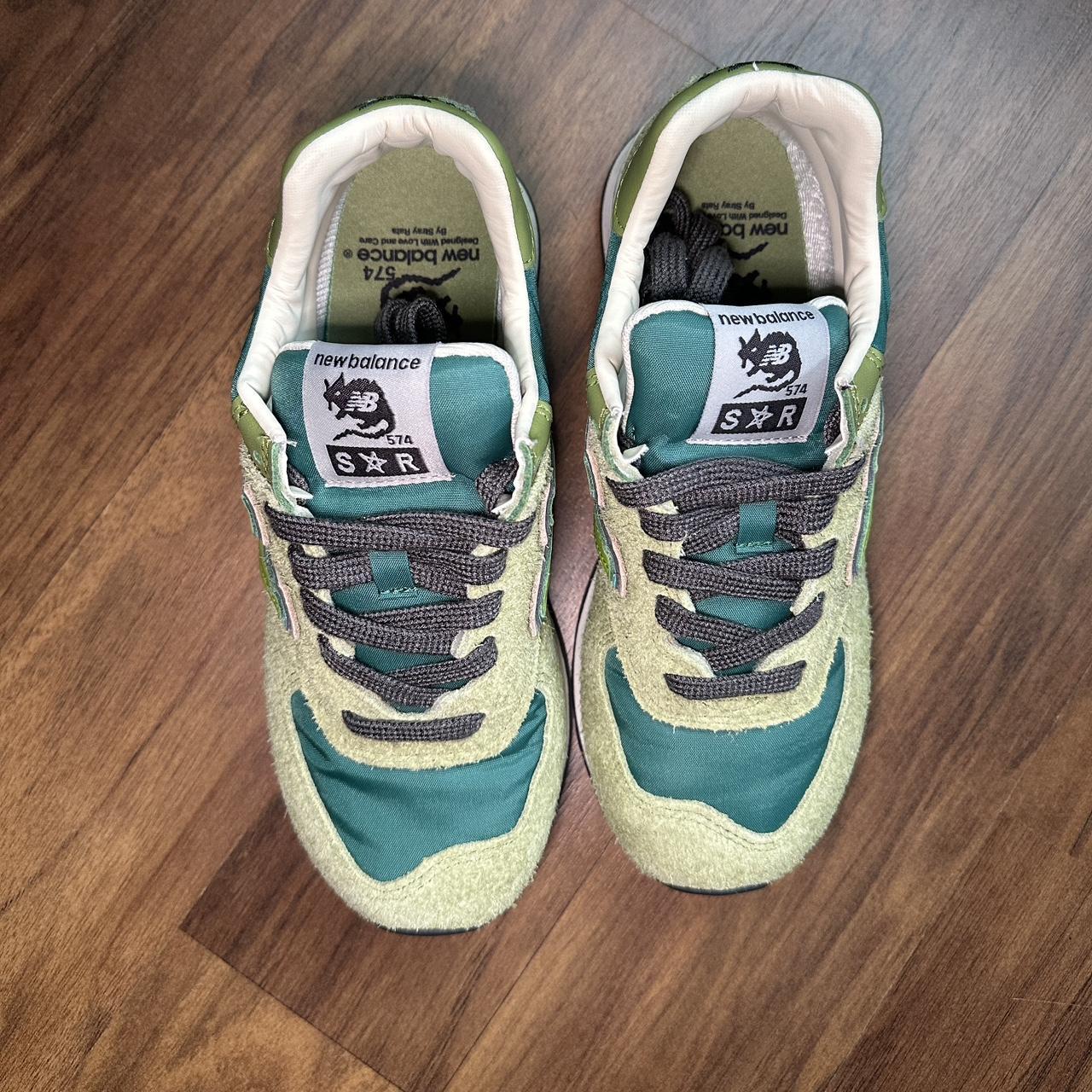 いいねSale! J未発売!!☆New Balance 574 x Stray Rats Size 8.5 - New Balance Stray Rats x 574 Green | eBay