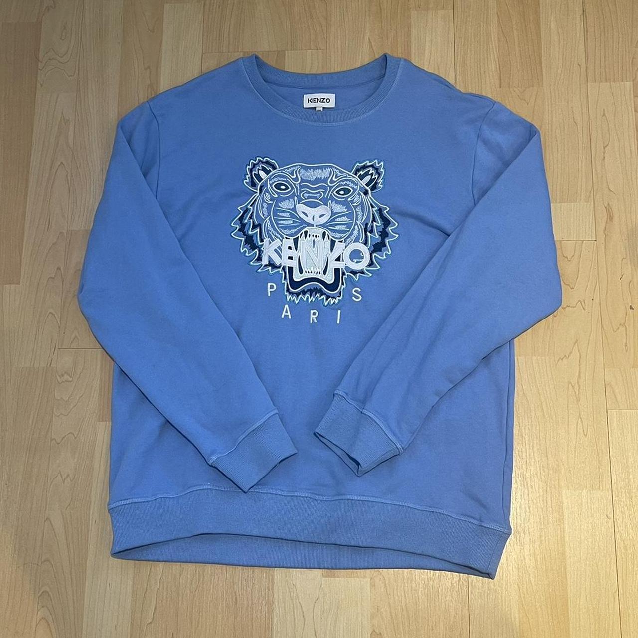 Kenzo blue feind sales tiger sweatshirt