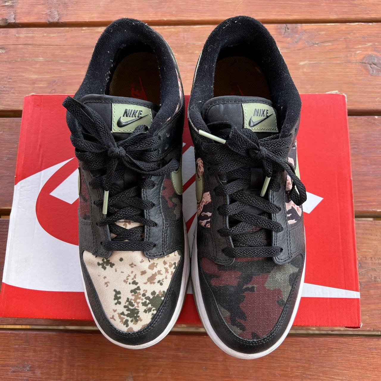 multicolor camo dunks