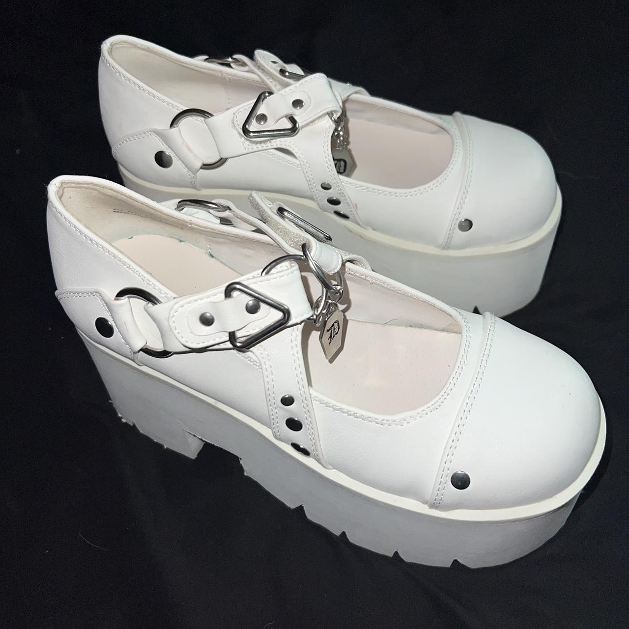 Ashes-33 platform Mary White vegan Depop