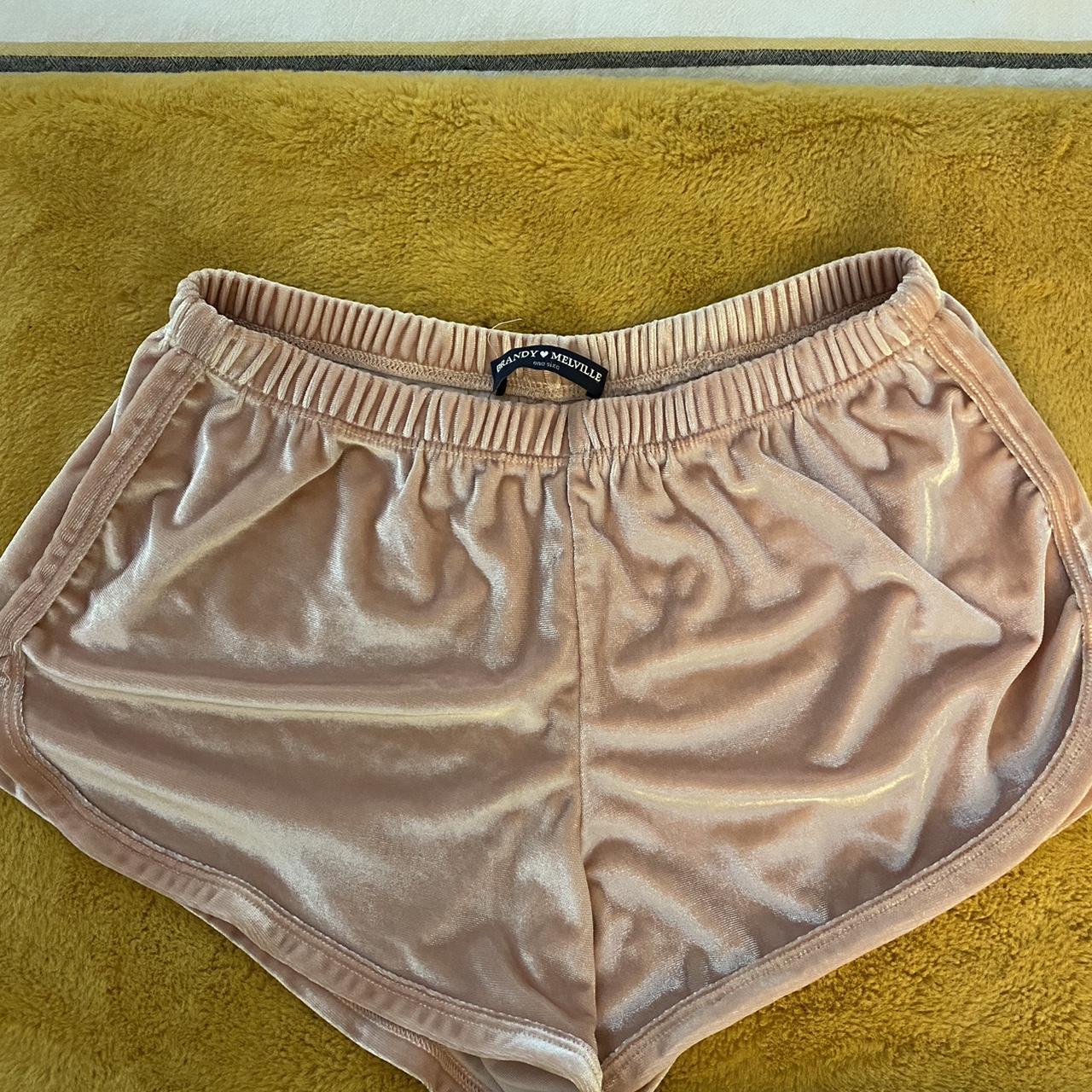 Brandy Melville Women's Pink Shorts Depop