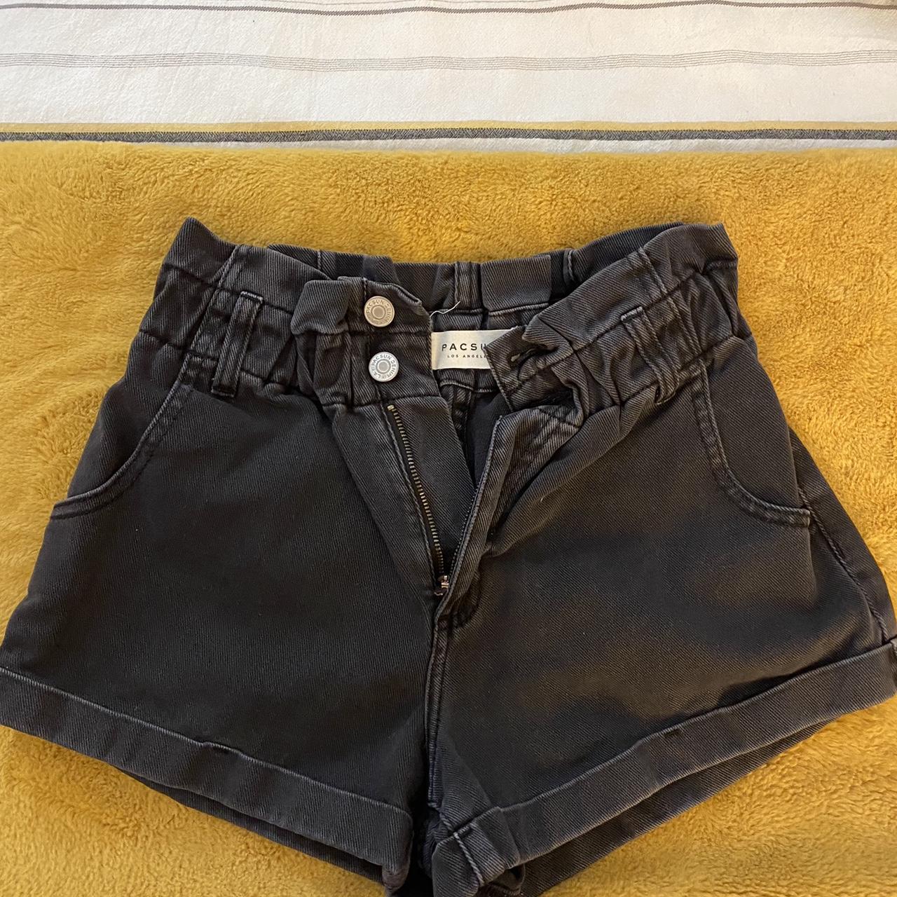 PacSun Women's Black Shorts Depop