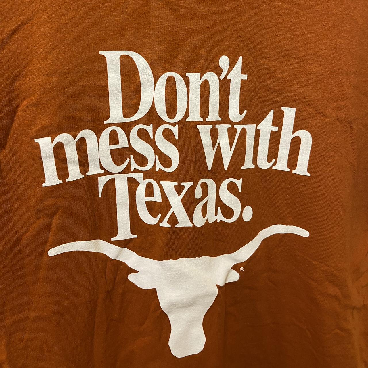 Don't Mess with Texans Tee | Vintage 90's White XX-Large