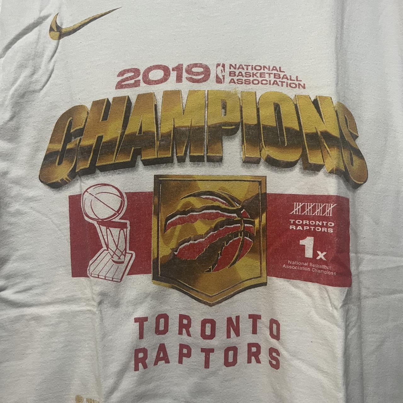 Nike Toronto Raptors 2019 NBA Champions Tee Size. Depop