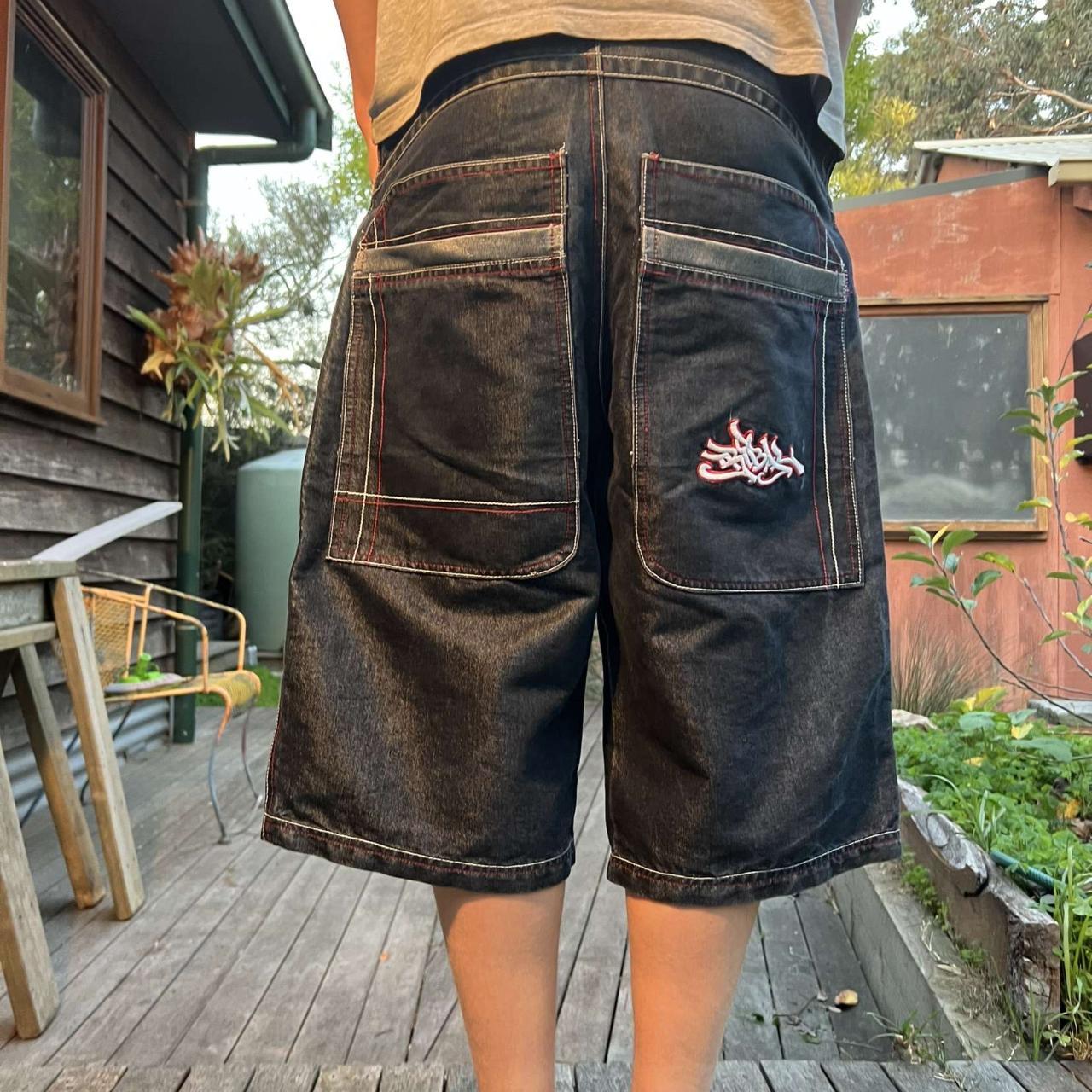 Vintage tribal JNCO style shorts Just like Jnco if | Depop