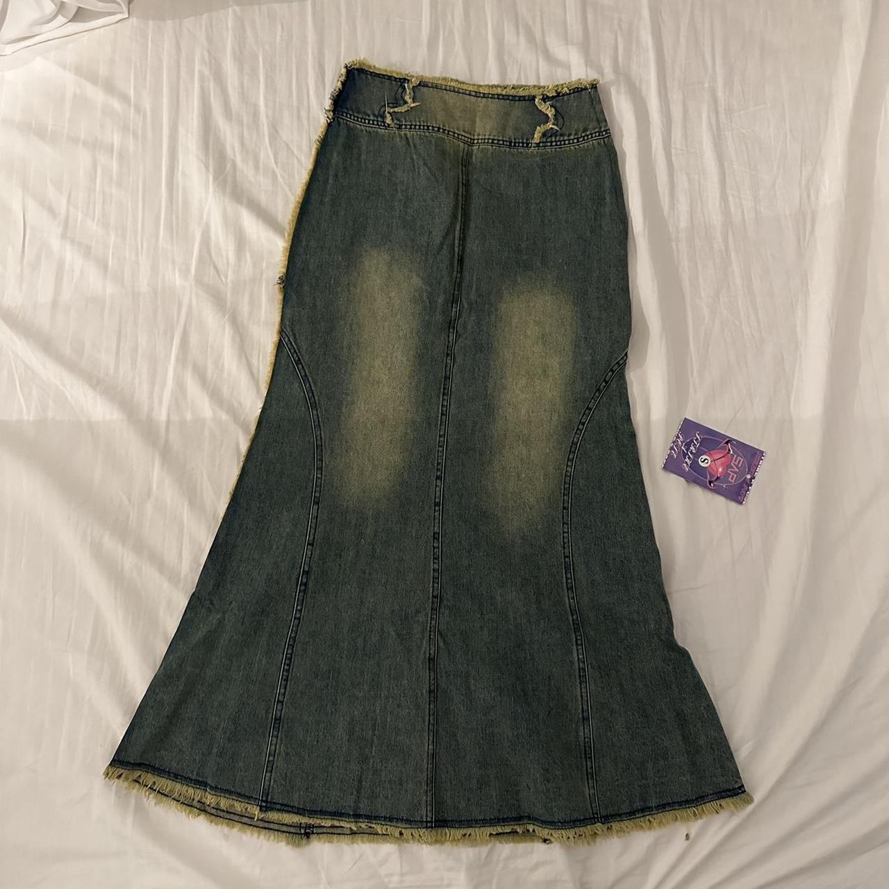 the-coolest-faded-dark-wash-denim-jean-maxi-skirt-depop