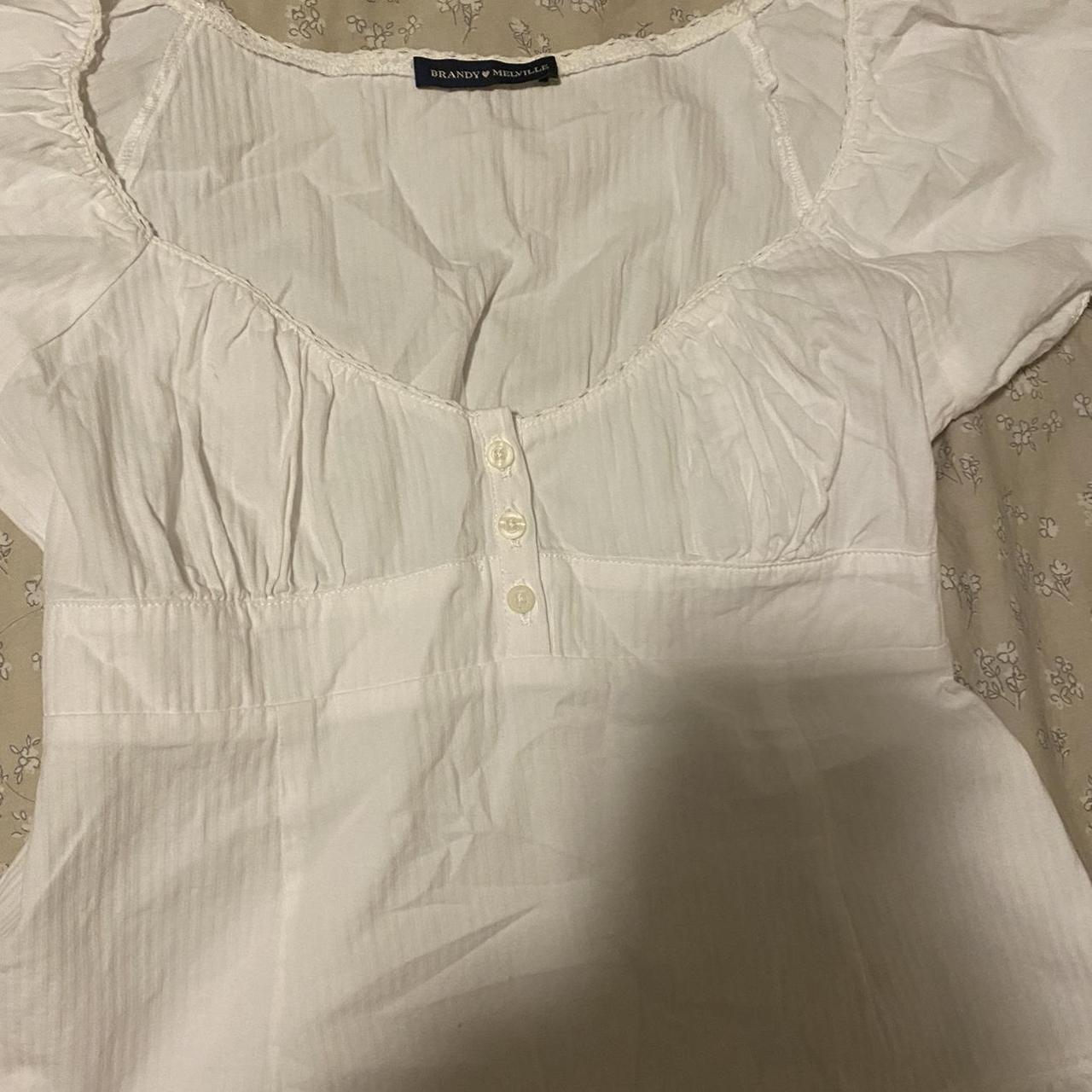 Brandy Melville Blair Cotton Top! Never worn, I was... - Depop