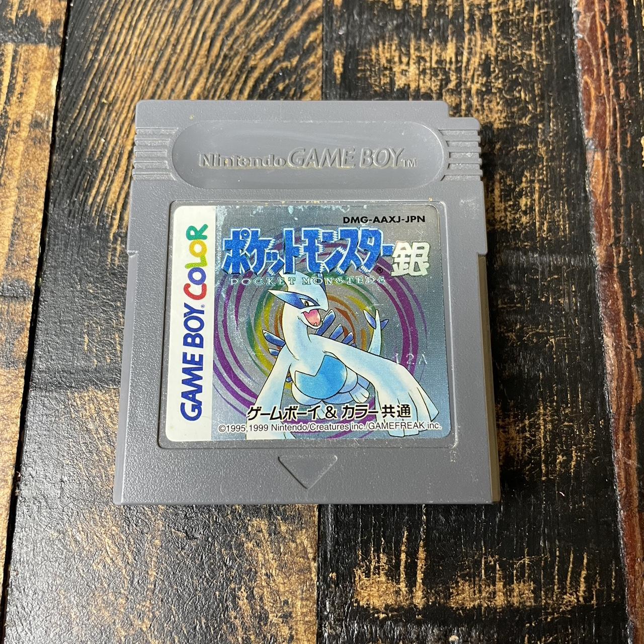 Gameboy Cartridge Game (Pokémon Sliver) Japan 100%... - Depop