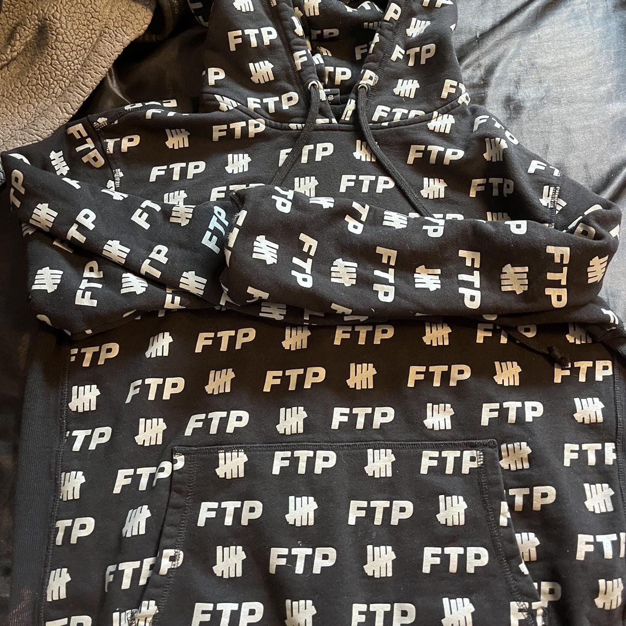 FTP Undefeated hoodie Slight Flaw Authentic Size... - Depop