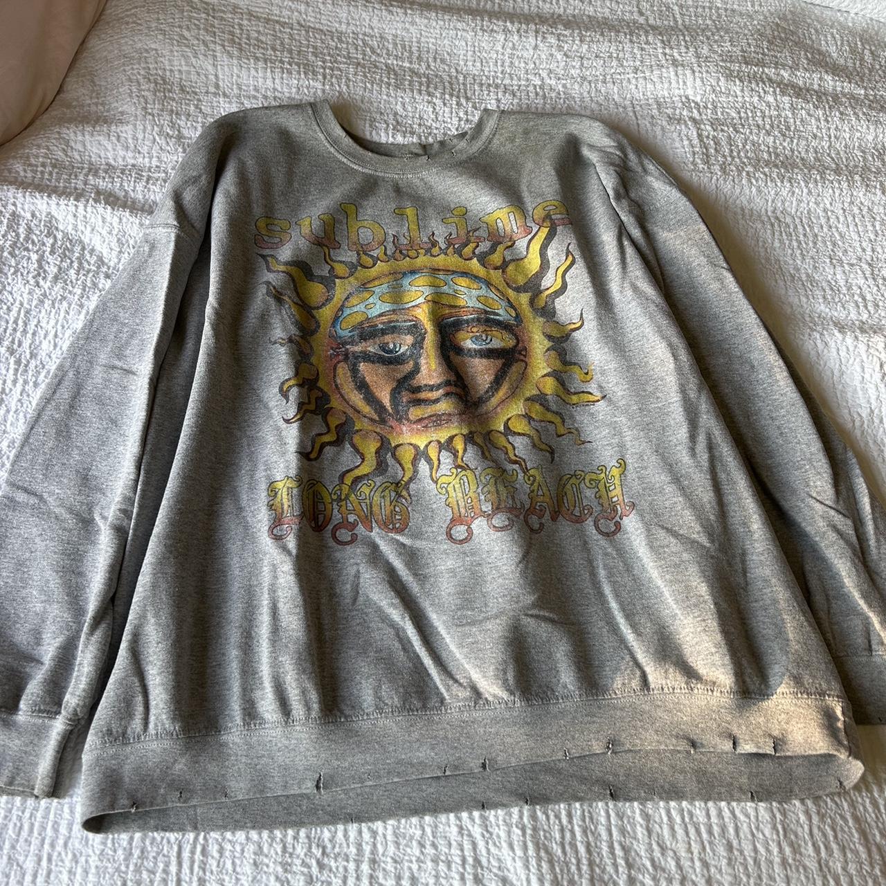 urban outfitters sublime sweatshirt size s/m oversized - Depop