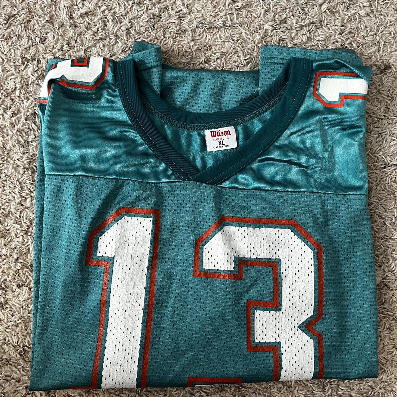 Vintage Dan Marino Jersey XL- Fits Large - Depop