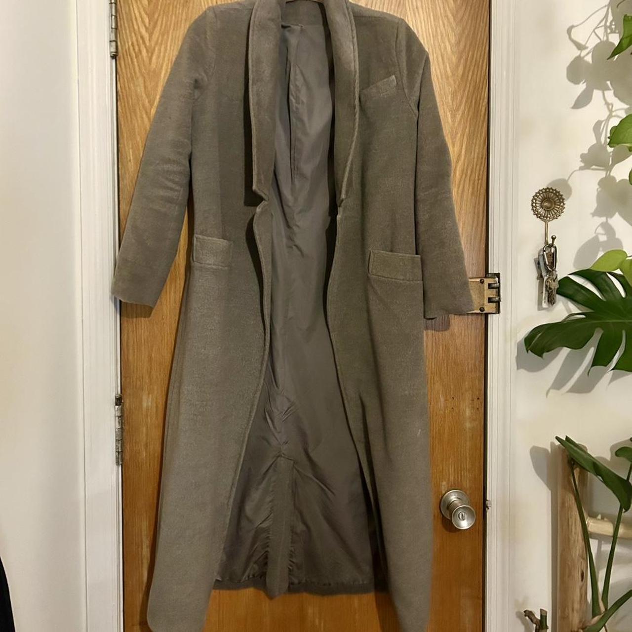 Source Unknown Women's Trench - Khaki/Grey - S – … - image 1