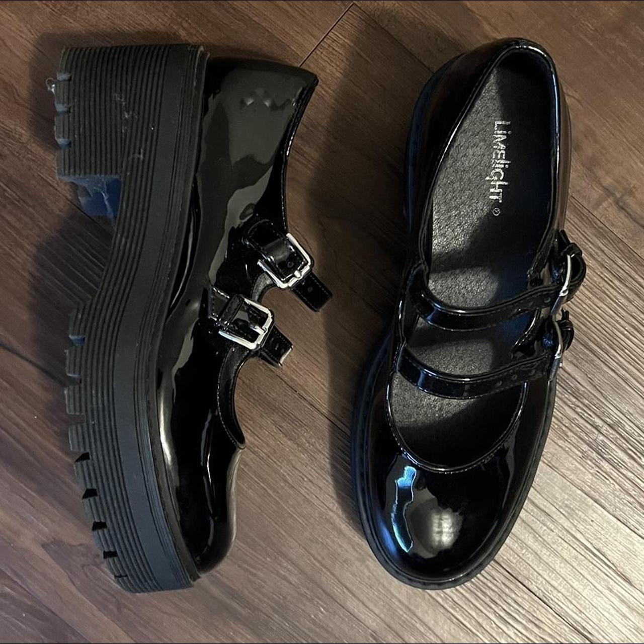 comfortable black mary jane shoes