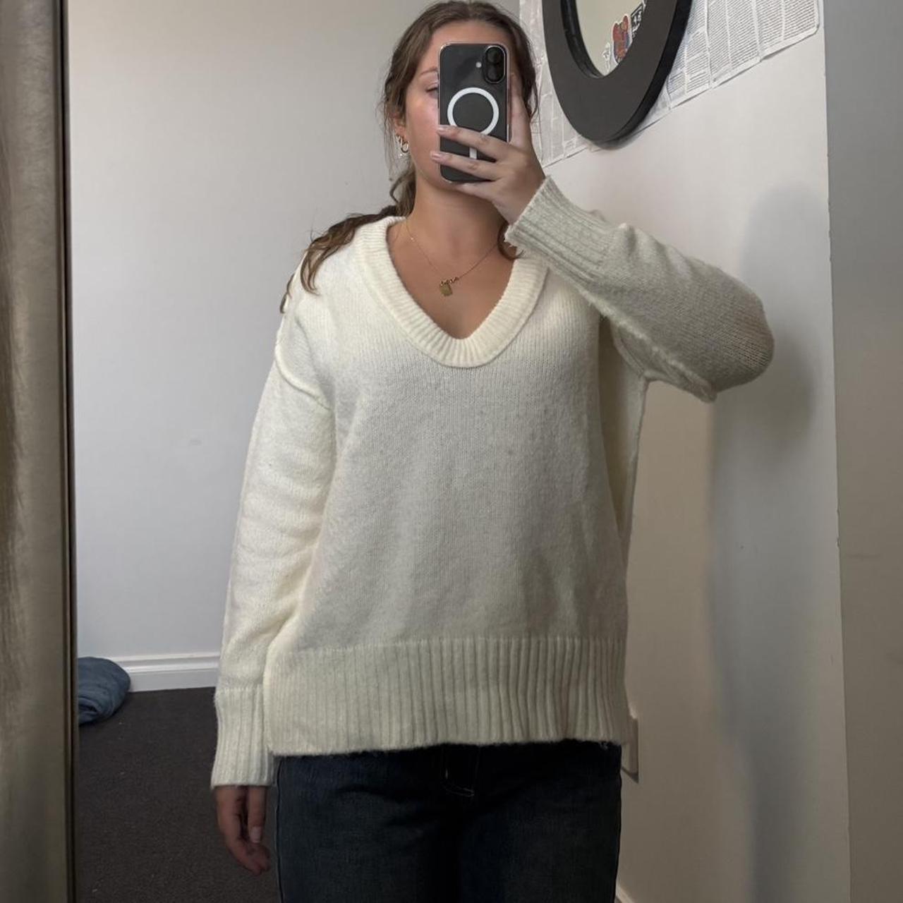oversized knit glassons knit jumper